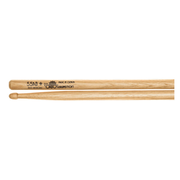 Los Cabos Red Hickory 55AB Drumsticks