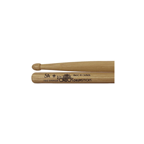 Los Cabos Red Hickory 5A Intense Drumsticks