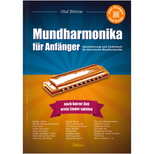 Olaf Böhme Verlag Mundharmonika für Anfänger Lehrbuch