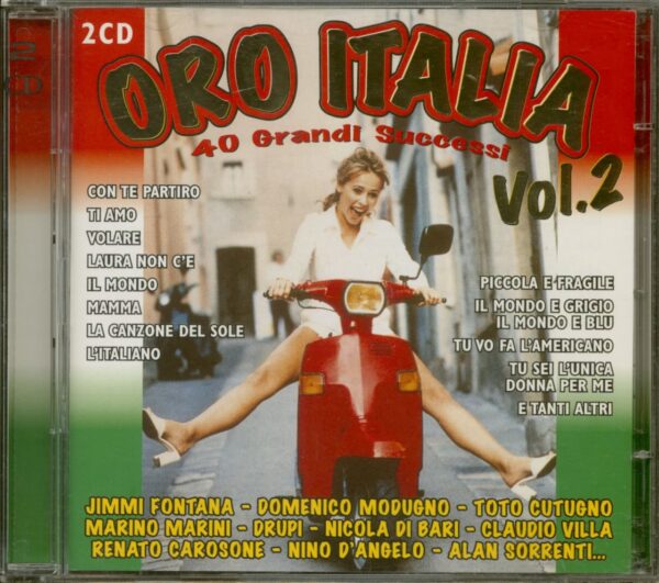 Various - Oro Italia - Vol. 2 - 40 Grandi Successi (2-CD)