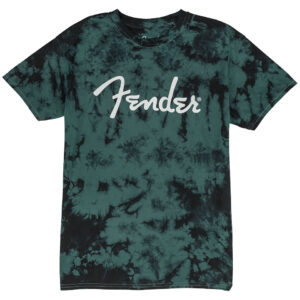 Fender Tie Dye Logo Blue S T-Shirt