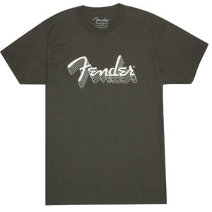 Fender Reflective Ink Charcoal S T-Shirt