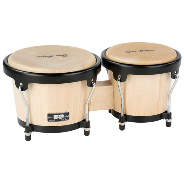 Gon Bops Fiesta 7" & 8.5" Natural Bongo Bongo