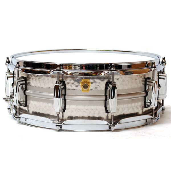 Ludwig Acrophonic LA404K 14" x 5" Hammered Aluminium Snare Drum