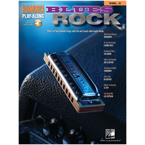 Hal Leonard Harmonica Play-Along Vol.3 - Blues Rock Play-Along