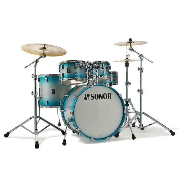 Sonor AQ2 20" Aqua Silver Burst Studio Drumset Schlagzeug