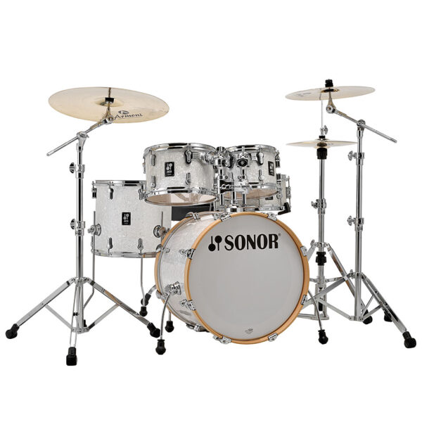 Sonor AQ2 20" White Pearl Studio Drumset Schlagzeug