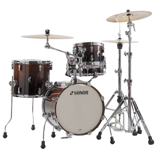 Sonor AQ2 16" Brown Fade Safari Drumset Schlagzeug