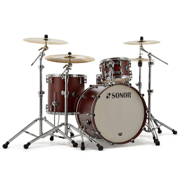 Sonor ProLite 22" Nussbaum 3 Pcs. Shell Set With Mount Schlagzeug