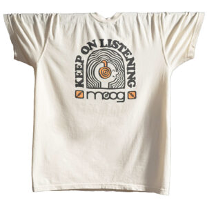 Moog Keep On Listening T-Shirt S T-Shirt