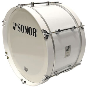 Sonor B Line 20" x 10" Junior Marching Bass Drum White Große Trommel