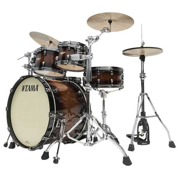 Tama Starclassic Maple ME42TZUS-VTBV 22" Tobacco Sunburst Movingui 4