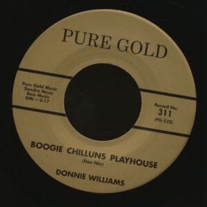 Donnie Williams - Boogie Chilluns Playhouse - Mister B (7inch