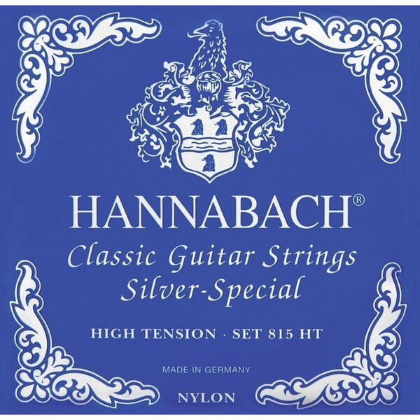 Hannabach 815 HT Silver Special Blue Saiten Konzertgitarre