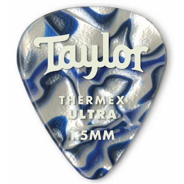 Taylor Thermex 351 Blue Swirl 1.5mm (6Stk) Plektrum