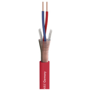 Sommer Cable Stage 22 Highflex red Meterware Audiokabel