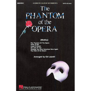 Hal Leonard Phantom of the Opera Medley Chornoten