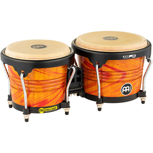 Meinl Free Ride Designer Amber Flame Bongo FWB190-AF Bongo