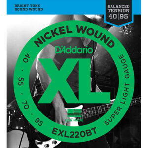 D'Addario EXL220BT Nickel Wound .040-095 Saiten E-Bass
