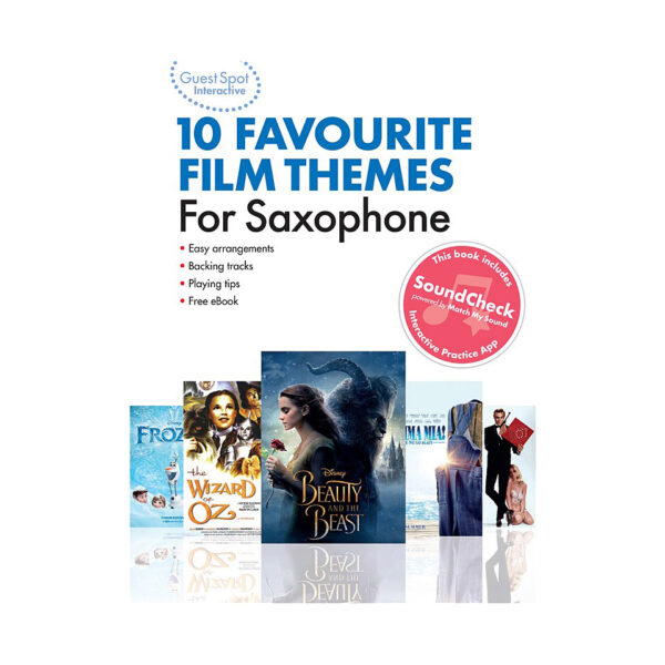 Music Sales 10 Favourite Film Themes for Saxophon Play-Along