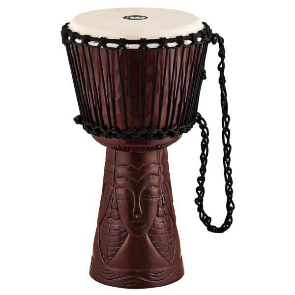 Meinl African PROADJ4-M African Queen 10" Rope Tuned Wood Djembe