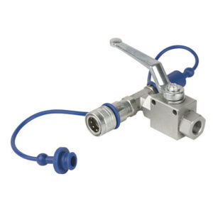 Showtec CO2 3/8 Q-lock release valve Bühneneffekt Zubehör