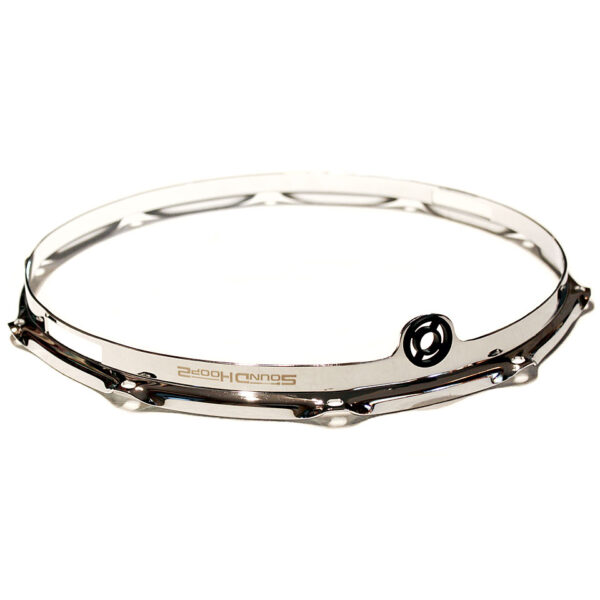 SoundHoops Pro 14" Chrome Snare Side Hoop 10 Holes Spannreifen