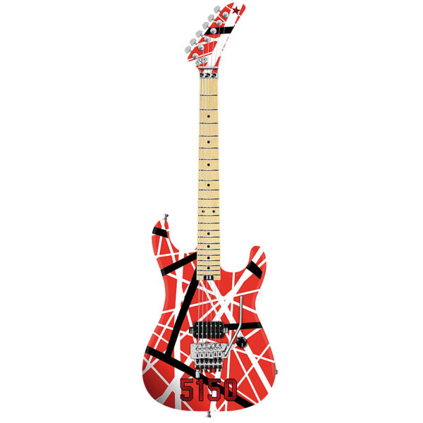 EVH Striped Series 5150 R/B/W E-Gitarre