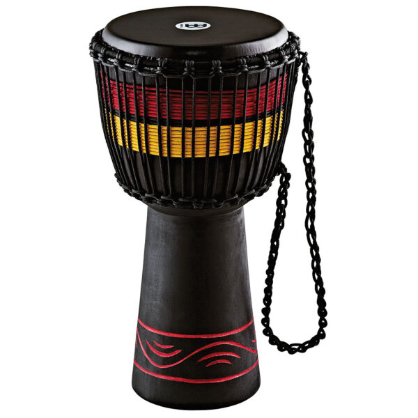 Meinl African 10" Fire Rhythm Rope Tuned Wood Djembe Djembe