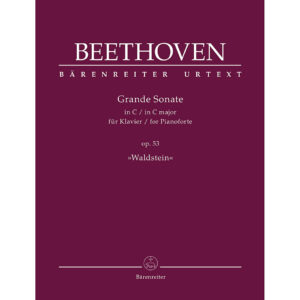 Bärenreiter Beethoven Grande sonate C-Dur op.53: "Waldstein" Notenbuch