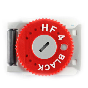 Hörluchs HF4 Filter Black Dispenser red Cerumenfilter