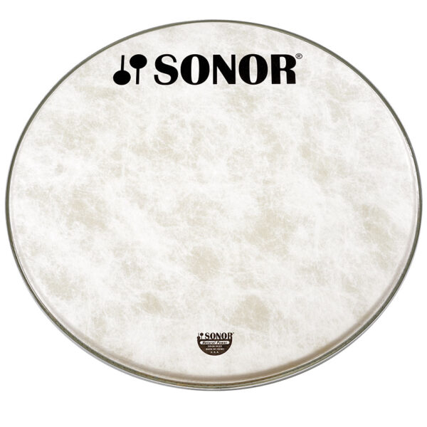 Sonor Natural 22" Standard Logo Front Head Bass-Drum-Fell