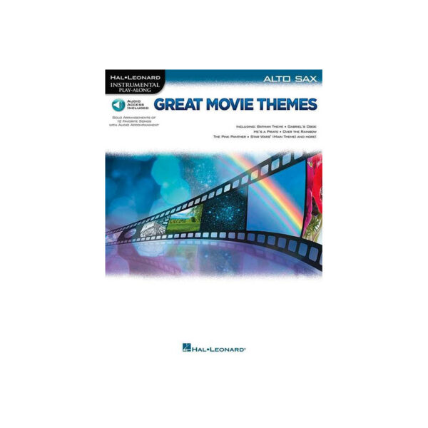 Hal Leonard Great Movie Themes for Alto Sax Play-Along