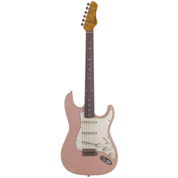 Haar Traditional S aged Shell Pink E-Gitarre