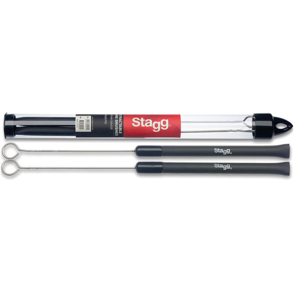 Stagg Rubber Handle Telescopic Brushes Rubber Handle Besen