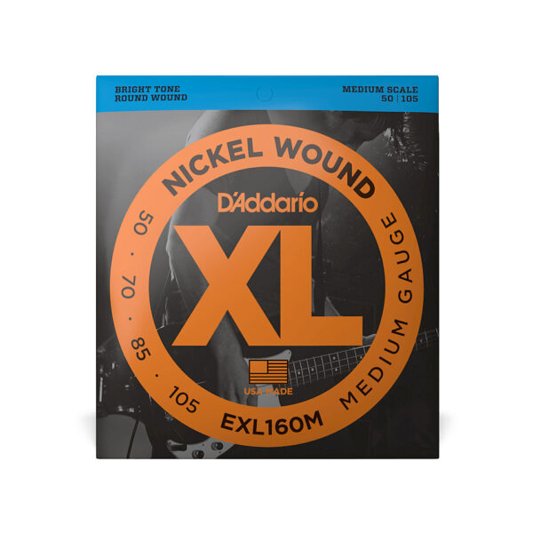 D'Addario EXL160M Nickel Wound .050-105 Saiten E-Bass