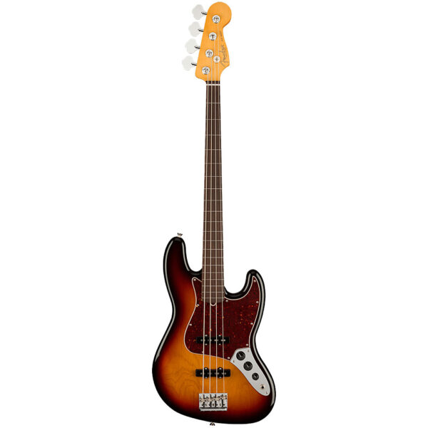 Fender American Professional II Jazz Bass FL RW 3TS E-Bass fretless