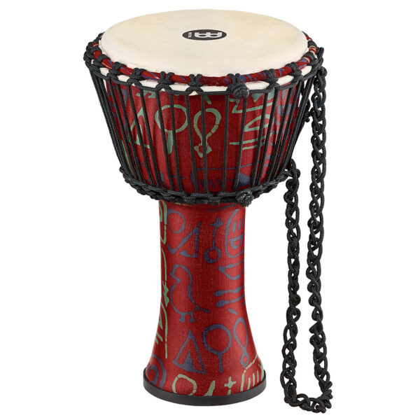 Meinl African 8" Rope Tuned Small Djembe PADJ1-S-G Pharaoh's Script