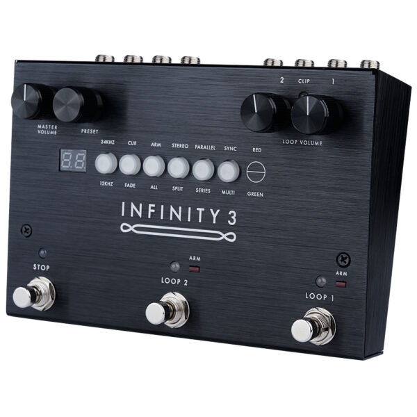 Pigtronix Infinity 3 Stereo Double Looper Effektgerät E-Gitarre