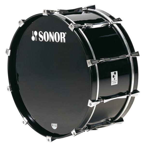 Sonor Professional Line 26" x 12" Marching Bass Drum Black Große