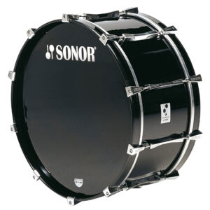 Sonor Professional Line 26" x 14" Marching Bass Drum Black Große