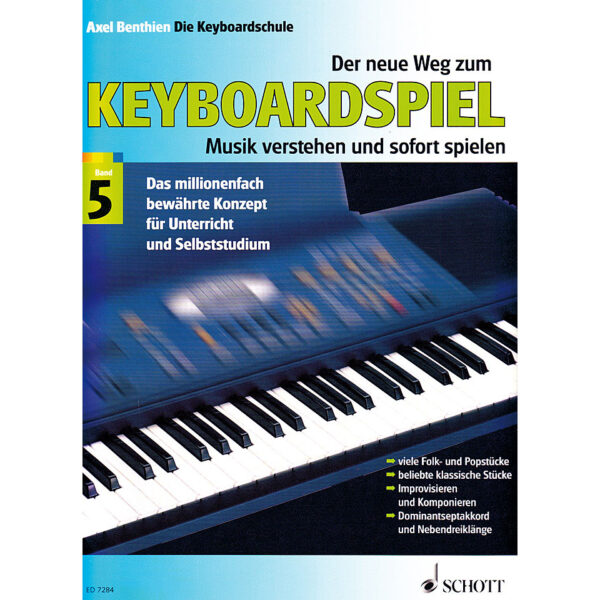 Schott Der neue Weg zum Keyboardspiel Bd.5 Lehrbuch