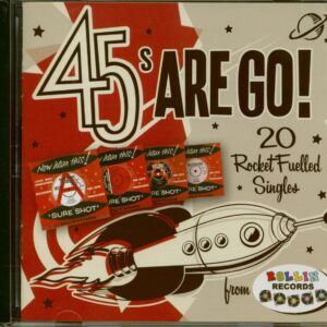 Various - 45s Are Go! - 20 Rocket Fuelled 45s (CD)