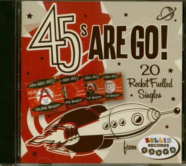 Various - 45s Are Go! - 20 Rocket Fuelled 45s (CD)