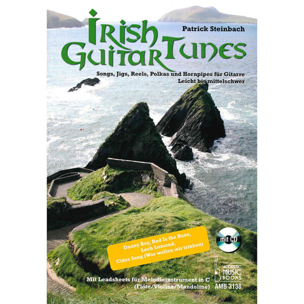 Acoustic Music Books Irish Guitar Tunes Lehrbuch