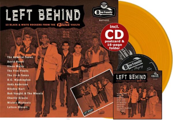 Various - Left Behind - Black & White 'Felsted' Rockers (LP & CD