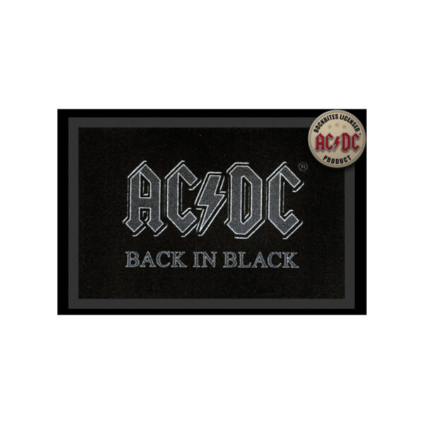 Rockbites doormat AC/DC – Back in Black Geschenkartikel