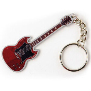 Rockbites Keychain - SG Red Schlüsselanhänger