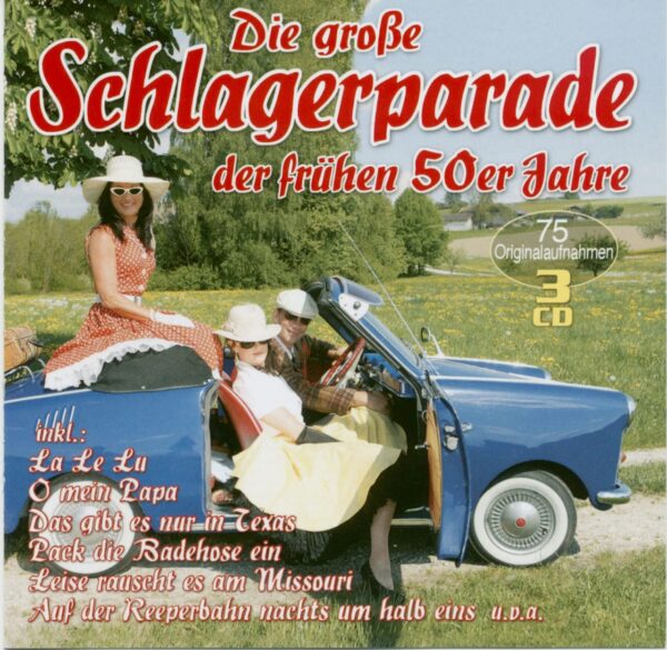 Various - Die große Schlagerparade der frühen 50er Jahre (3-CD)