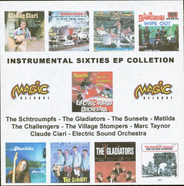 Various - Instrumental Sixties EP Collection (9-CD-Box)